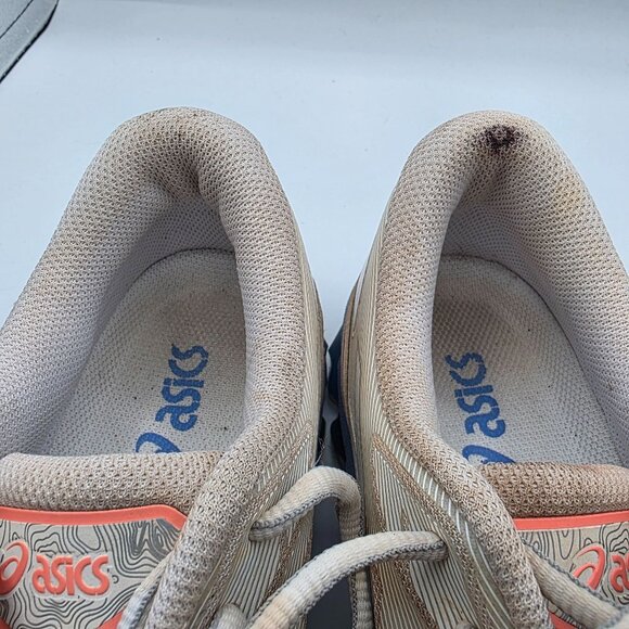 Asics Gel Quantum 360 7 Womens Size 8 White Blue Athletic Shoes Walking Outdoors - Picture 9 of 13